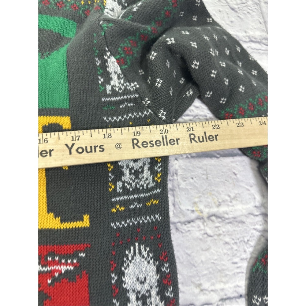 Game of Thrones Ugly Christmas Sweater Large Tis The Last Season 100% Cotton - Picture 7 of 8